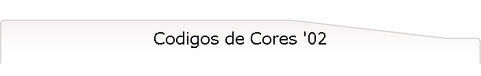 Codigos de Cores '02