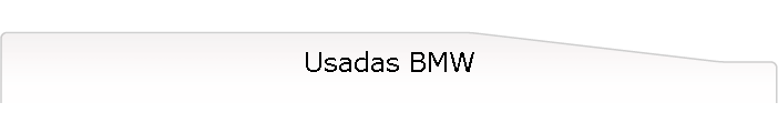 Usadas BMW