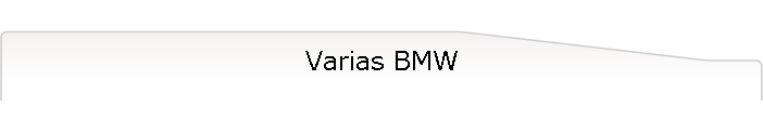 Varias BMW